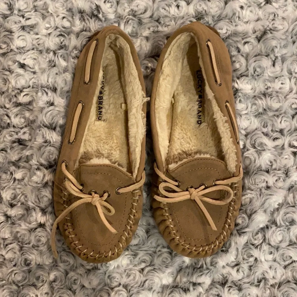 Girls Lucky Brand Moccasins Size 3 Girls